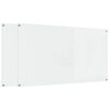 vidaXL Spate de bucătărie 2 pcs Transparent 110 x 60 cm