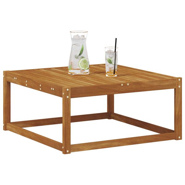 vidaXL Taburet pentru exterior Lemn Solid de Acacia natural