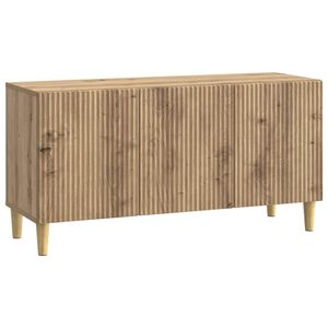 vidaXL Cabinet TV Stejar Artizanal 99 x 34,5 x 50 cm Lemn prelucrat