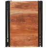 vidaXL Raft pentru baie Maro 40 x 50 x 23 cm Lemn Solid de Acacia