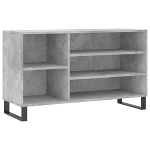 vidaXL Pantofar, gri beton, 102x36x60 cm, lemn prelucrat