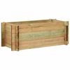 vidaXL Grădină ridicată pentru legume Verde 120 x 80 x 32 cm
