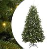 vidaXL Brad de Crăciun artificial cu ramuri articulare Verde 270 cm