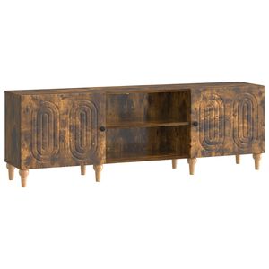 vidaXL Cabinet TV Stejar fumuriu 150 x 31 x 50 cm Lemn prelucrat