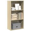 vidaXL Bibliotecă, stejar sonoma, 60x30x114 cm, lemn prelucrat