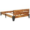 vidaXL Cadru de pat, 160 x 200 cm, lemn masiv acacia cu finisaj periat
