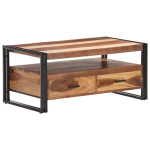 vidaXL Măsuță de cafea, 100x55x45 cm, lemn masiv de acacia