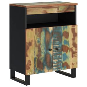 vidaXL Servantă cu 2 uși, 60x33x75 cm, lemn masiv recuperat