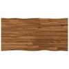 vidaXL Blat de masă cu margine naturală 110 x 60 x 3,2 cm
