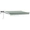 vidaXL Marchiză retractabilă manuală cu led-uri 2,5 x 2 m