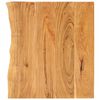 vidaXL Blat lavoar de baie, 58x52x3,8 cm, lemn masiv de acacia