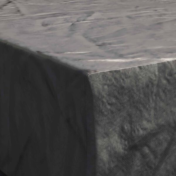 vidaXL Husă pentru mobilă Simplu Negru 260 x 260 x 90 cm 600D