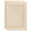 vidaXL Uși de dulap cu zăbrele 2 buc. 49,5x69 cm, lemn masiv de pin