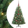 vidaXL Brad de Crăciun artificial cu ramuri articulare Verde 120 cm
