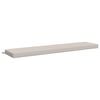 vidaXL Perna pentru bancă SOEST 100% Polyester Alb 200 x 40 x 8 cm