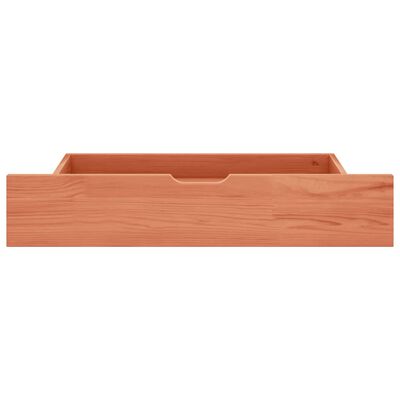 vidaXL Cadru pat cu baldachin, 2 sertare, 140x200 cm, lemn masiv pin