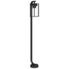 vidaXL Lampă exterioară de podea, negru, 100 cm, oțel inoxidabil
