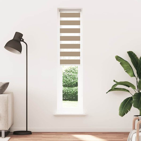 vidaXL Jaluzea tip zebra 45x200 cm lățime țesătură 40,9 cm poliester