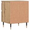 vidaXL Noptiere, 2 buc., stejar artizanal, 40x35x50 cm, lemn prelucrat