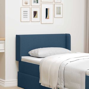 vidaXL Ureche pentru Tăblie albastru 40,5 x 40,5 x 4 cm țesătură