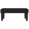 vidaXL Bancă, negru, 70x30x30 cm, textil