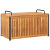 vidaXL Cutie de perne de exterior 85x45x45/53cm lemn masiv acacia/oțel