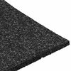 vidaXL Pat din granulate de cauciuc Negru 9 x 9 x 0,3 cm Cauciuc