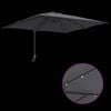 vidaXL Parasol de Grădină Antracit 248,5 x 247,5 x 160 cm