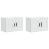 vidaXL Panou mașină de spălat vase Kalmar 2 pcs Alb 60 x 31 x 40 cm