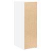 vidaXL Dulap, alb, 30x42,5x93 cm, lemn prelucrat