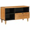 vidaXL Cabinet TV cu sertar 80 x 33 x 46 cm Lemn de mango solid