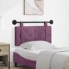vidaXL Cap de pat suspendat Pe perete Violet 100 x 55 x 5 cm Catifea