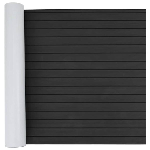 vidaXL Pardoseală pentru bărci gri închis și negru 240 x 90 cm