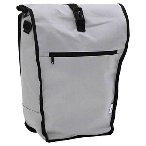 vidaXL Geantă de bicicletă Gri 34 x 16 x 59 cm Poliester