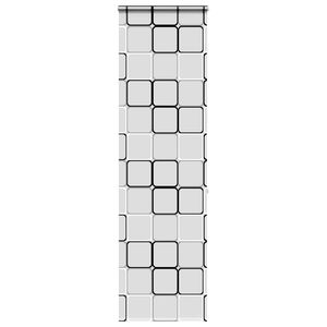 vidaXL Jaluzea cu role de duș cu casetă 60x240 cm lățime material 56 cm