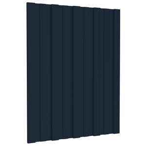 vidaXL Panou de acoperiș 12 buc. Antracit 60 x 45 cm Oțel galvanizat