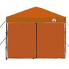vidaXL Cort Canopy Pop-up Portocaliu 250 x 250 cm țesătură