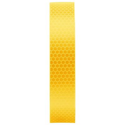 vidaXL Bandă reflectorizantă, galben, 2,5 cm x 20 m, PVC