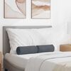 vidaXL Perne Bolster 2 pcs Gri închis Ø 15 x 40 cm
