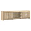 vidaXL Cabinet TV 168 x 33 x 47 cm Stejar Sonoma Lemn prelucrat