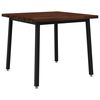 vidaXL Masă de dining pătrată 90 x 90 x 75 cm Lemn Solid de Acacia