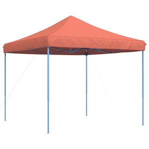vidaXL Cort de petrecere pliabil Pop-Up, 292x292x315 cm, teracotă
