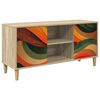 vidaXL Cabinet TV BONN 102 x 33 x 50 cm Sonoma Lemn prelucrat