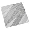 vidaXL Plăci de Pardoseală Gri 5,11 m&sup2; 55 buc. PVC