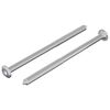 vidaXL Șurub 2 buc. Argintiu M6 x 100 mm Oțel