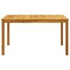vidaXL Set mobilier de grădină, 5 piese, 140x80x74 cm, lemn masiv de acacia