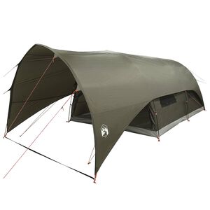 vidaXL Cort tunel cu protecție &icirc;mpotriva apei 10 persoană Verde Army