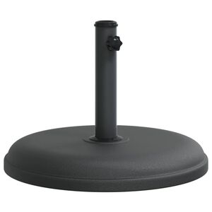 vidaXL Suport umbrelă pentru st&acirc;lpi &Oslash;32/35/38 mm, 15 kg, rotund