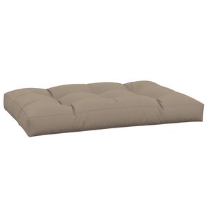 vidaXL Pernă pentru paleți, gri taupe, 120x80x12 cm, textil