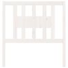 vidaXL Tăblie de pat, alb, 96x4x100 cm, lemn masiv de pin